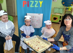 09.02.2021 "Dzień Pizzy" w grupie Misiów